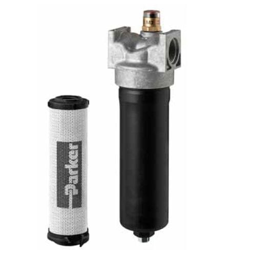 Carcaça de filtro de cartucho - GMF series - Parker Hannifin France SAS - para óleo / em alumínio