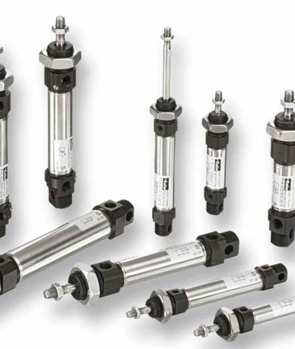 Cilindro pneumático - P1A - Parker Hannifin France SAS - de haste passante / de pistão magnético / de dupla ação
