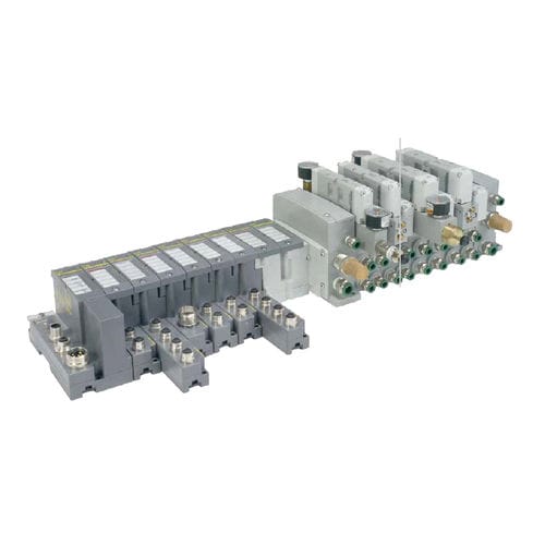 Válvula direcional pneumática spool - ISYS ISO series - Parker Hannifin France SAS - de acionamento pneumático / de controle elétrico / de 5/2 vias