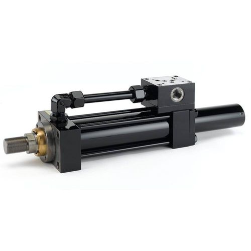 Cilindro hidráulico - HMIX  - Parker Hannifin France SAS - com tirantes / ISO / para prensa