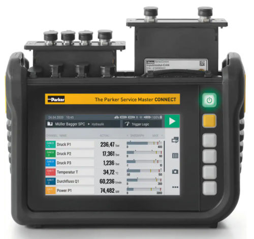 Registrador de dados de temperatura - SCM-600-00 - Parker Hannifin France SAS - de pressão / de frequência / RPM