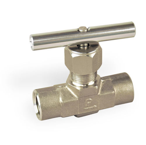 Válvula de agulha - V series - Parker Hannifin France SAS - de alavanca / com volante / de isolamento