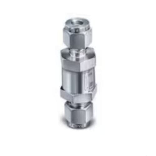 Válvula de retenção tipo poppet - CO  - Parker Hannifin France SAS - com rosca / de controle de vazão / em aço inoxidável