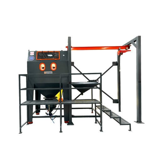 Cabine de jateamento de areia por pressão - CBBK series - Cetingil Machinery Industry - manual