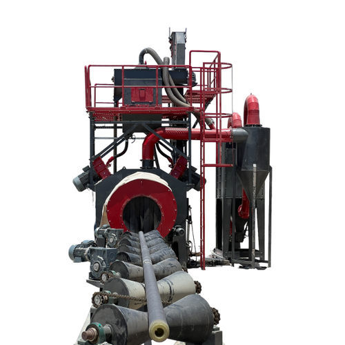 Jateadora de granalha para tubos - CBK series - Cetingil Machinery Industry - de esteira / automática
