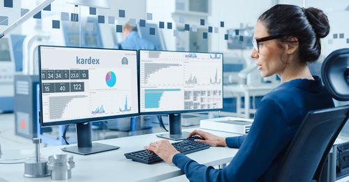 Pacote de software de visualização - Kardex - de monitoramento / de captação / análise de dados / de gestão de dados