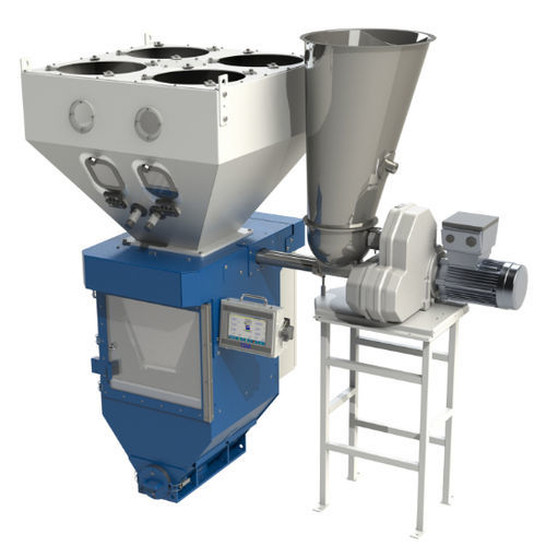 Dosador-misturador de pós - OPTIPOW 1000 - TSM Control Systems - gravimétrico / por peso / para a indústria do plástico