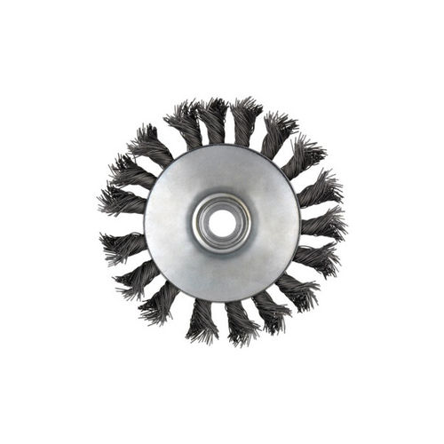 Escova circular de pontas torcidas - Tyrolit - Schleifmittelwerke Swarovski AG & Co K.G - para limpeza de solda / para tratamento de superfícies / em aço inoxidável