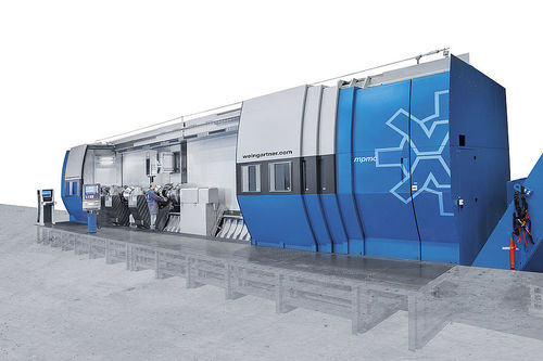 Centro de torneamento e fresamento CNC - mpmc  - Weingärtner Maschinenbau - horizontal / de 5 eixos / para aço