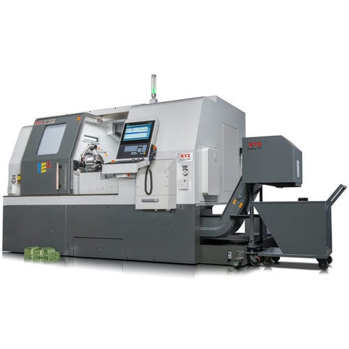 Torno CNC - XYZ TC 320 LTY - XYZ Machine Tools - de 3 eixos / A2-8 / 12 ferramentas