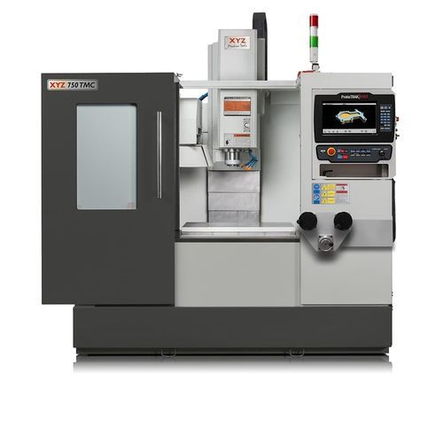 Centro de usinagem CNC de 3 eixos - XYZ 750 TMC	 - XYZ Machine Tools - vertical / com mesa rotativa / BT 40