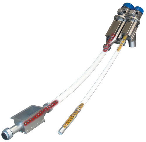 Rosca transportadora - TS series - Cavicchi Impianti - horizontal / de transporte / flexível
