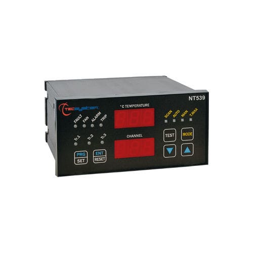 Regulador de temperatura digital - NT539 - TECSYSTEM srl - IEC / de resfriamento / para transformador