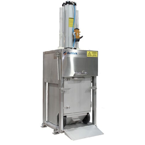 Compactador de resíduos de papelão - DT-220PN - Delitek AS - de madeira / de papel / mistos
