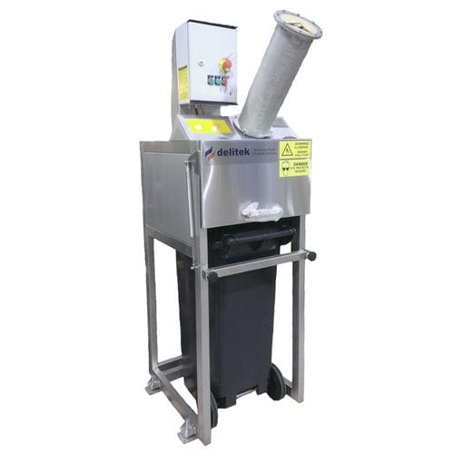 Triturador compactador para vidro - DT-190LCG - Delitek AS - para garrafas / de bolas / vertical