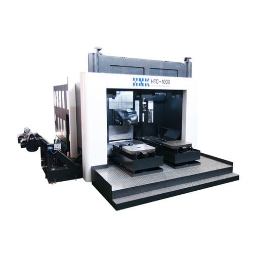 Centro de usinagem CNC de 5 eixos - HTC - HNK Machine Tool - horizontal / para titânio / de alta velocidade