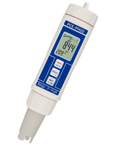 Medidor de pH tipo caneta - PCE-PH 22 - PCE Deutschland GmbH - de água pura / com display LCD / impermeável