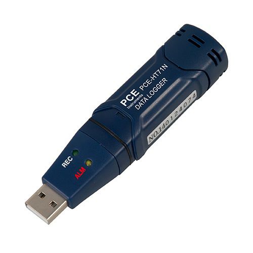 Higrômetro para o ar - PCE-HT 71N - PCE Deutschland GmbH - com display LCD / para instalação na parede / de temperatura