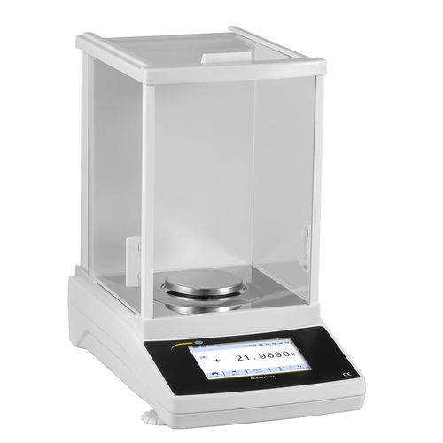 Balança analítica - PCE-ABT 220 - PCE Deutschland GmbH - de laboratório / com touch screen / em aço inoxidável