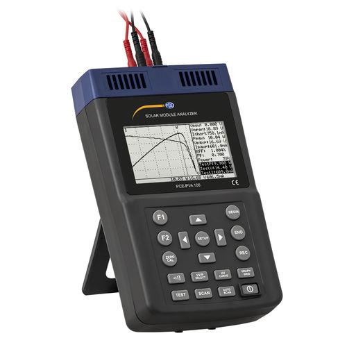 Medidor de tensão - PCE-PVA 100 - PCE Deutschland GmbH - de corrente / digital / para sistema fotovoltaico