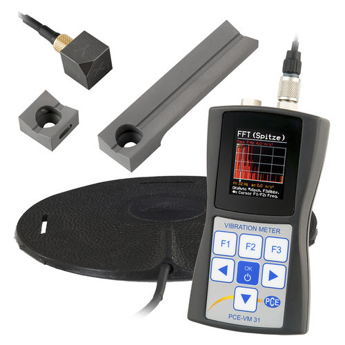 Medidor de vibração de corpo humano - PCE-VM 31-HAWB - PCE Deutschland GmbH - portátil / com registrador de dados / digital