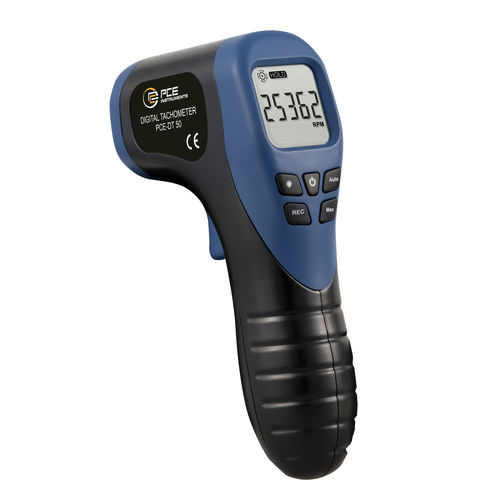 Tacômetro sem contato - PCE-DT 50 - PCE Deutschland GmbH - de mão / digital / para motor