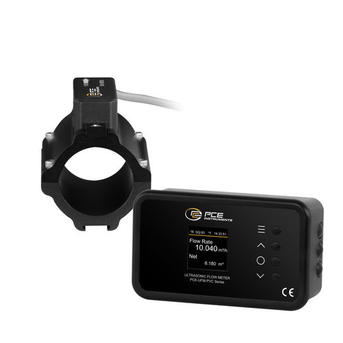 Medidor de vazão ultrassônico - PCE-UFM PVC Series - PCE Deutschland GmbH - volumétrico / para água / DN 25 mm (1")