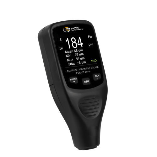 Medidor de espessura de camada de tinta - PCE-CT 26FN - PCE Deutschland GmbH - para materiais não ferrosos / portátil / com display digital