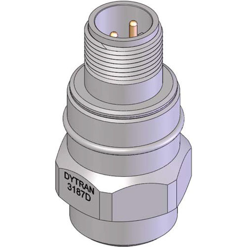 Acelerômetro triaxial - 3187D  - DYTRAN INSTRUMENTS - de cisalhamento / IEPE / de baixa frequência