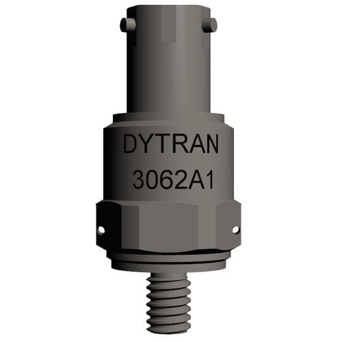 Acelerômetro triaxial - 3062B1  - DYTRAN INSTRUMENTS - piezoelétrico / IEPE / com eletrônica integrada
