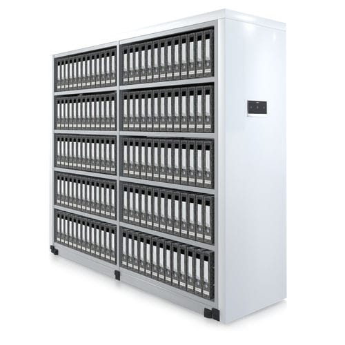 Armário de escritório - Bruynzeel Storage System - de piso / de caixas / com prateleiras