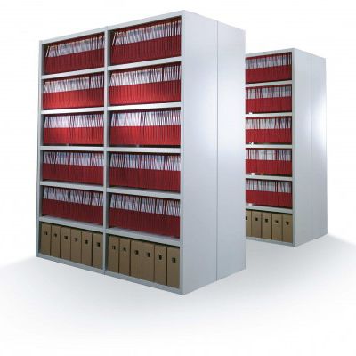 Estante de arquivo/escritório - Sysco® series - Bruynzeel Storage System - com prateleiras / simples / modular