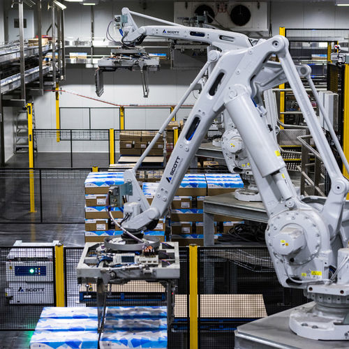 Linha automática de transporte - Scott Automation