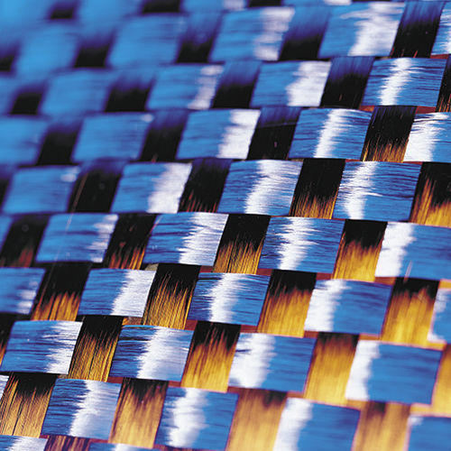 Pré-impregnado em fibra de carbono - HexPly® - Hexcel Corporation - de fibra de vidro / epóxi / multiaxial