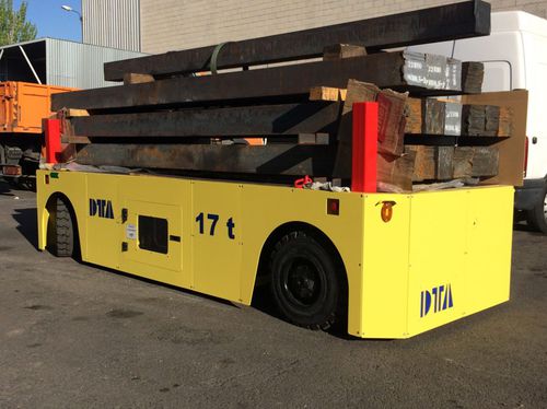 Carro de transferência motorizado elétrico - DTA - com 2 eixos