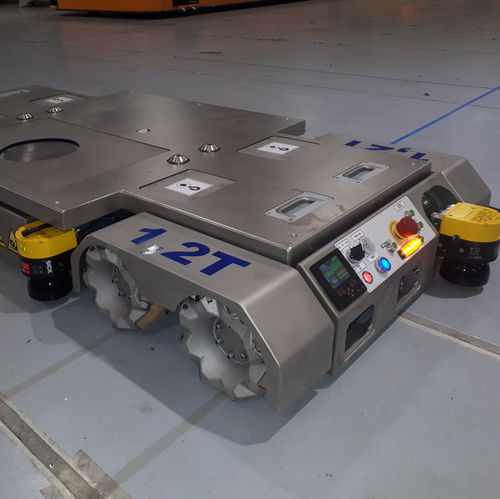 AGV de movimentação - DTA - para cargas pesadas / elétrico / com guiamento por laser