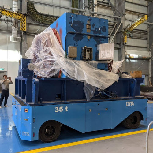 Carro de transferência motorizado elétrico - DTA - elevatório