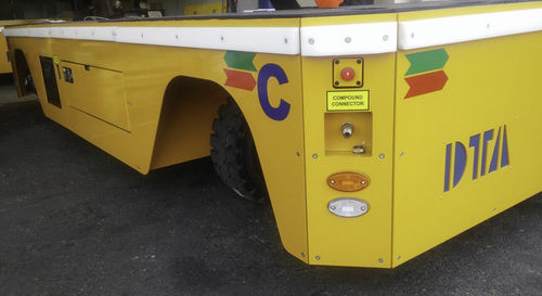 Carro de transferência motorizado elétrico - DTA - elevatório / multidirecional