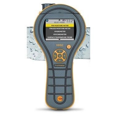 Higrômetro para materiais de construção - MMS2 - NEURTEK - infravermelho / com visor digital / portátil