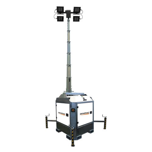 Torre de iluminação de LED - CUBE Hybrid - Generac Mobile (PR Industrial Srl) - a diesel / a bateria / híbrida