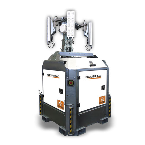 Torre de iluminação de LED - CUBE+ HYPER - Generac Mobile (PR Industrial Srl) - a diesel