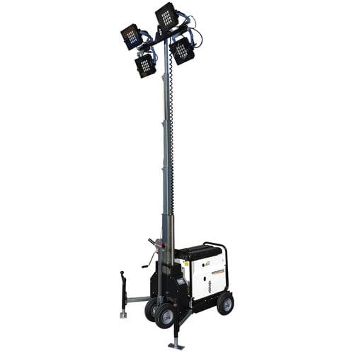 Torre de iluminação de LED - MT2 - Generac Mobile (PR Industrial Srl) - com motor de combustão