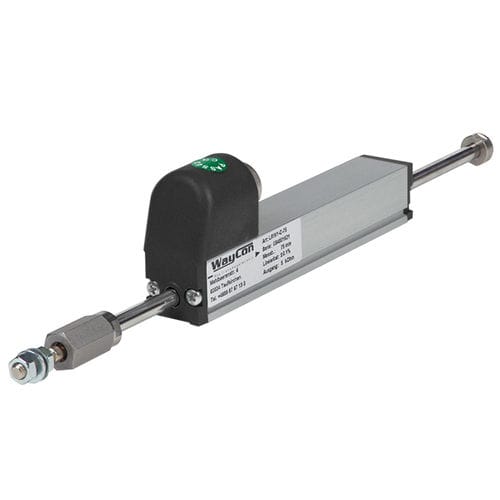Sensor de posição linear - LRW1 - WayCon Positionsmesstechnik GmbH - de potenciômetro híbrido / analógico / para metais