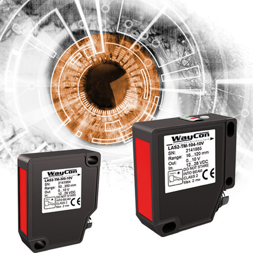 Sensor de deslocamento linear - LAS2-TM - WayCon Positionsmesstechnik GmbH - sem contato / a laser / óptico