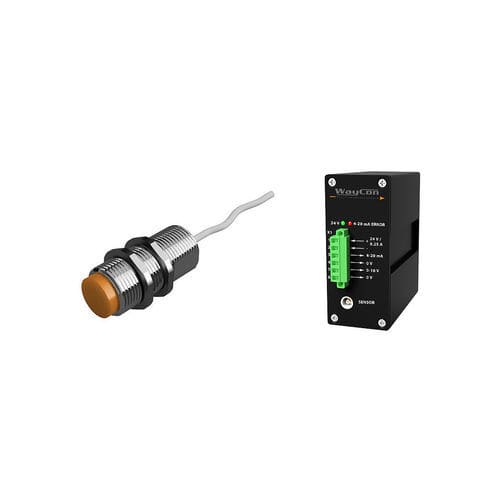 Sensor de deslocamento por correntes de Focault - WST - WayCon Positionsmesstechnik GmbH - linear / sem contato mecânico / com saída analógica