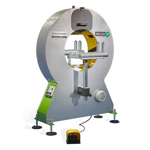 Envolvedora orbital - NELEO 50 - Plasticband S.A. - automática / com rolos livres / com filme estirável