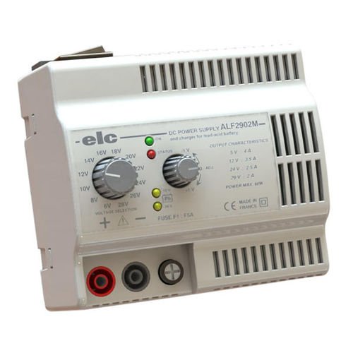 Fonte de alimentação elétrica de mesa - ALF2902M - ELC construction électronique - de parede / CA/CC / com saída simples