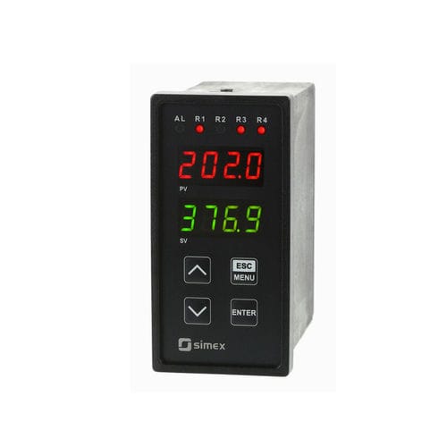 Controlador PID indicador - PUR-49D series - SIMEX Sp. z o.o. - universal / MODBUS / de 4 dígitos