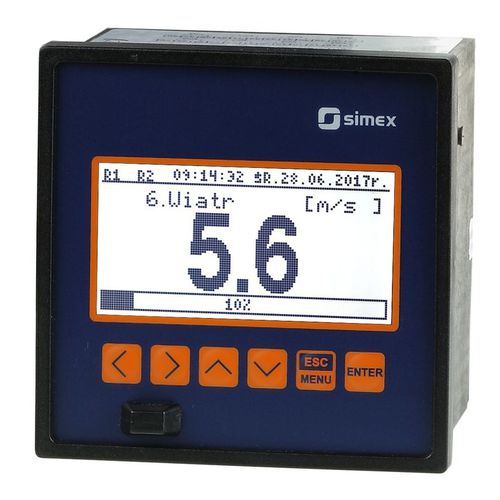 Indicador de processo - SWP-99 series - SIMEX Sp. z o.o. - digital / para montagem em painel / 4–20 mA