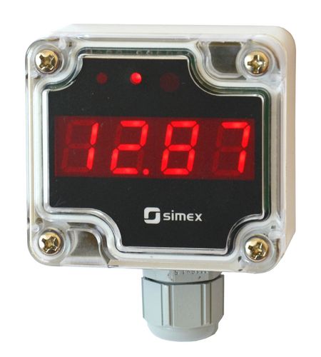 Indicador de corrente - SWE-N55L series - SIMEX Sp. z o.o. - de processo / de temperatura / de tensão